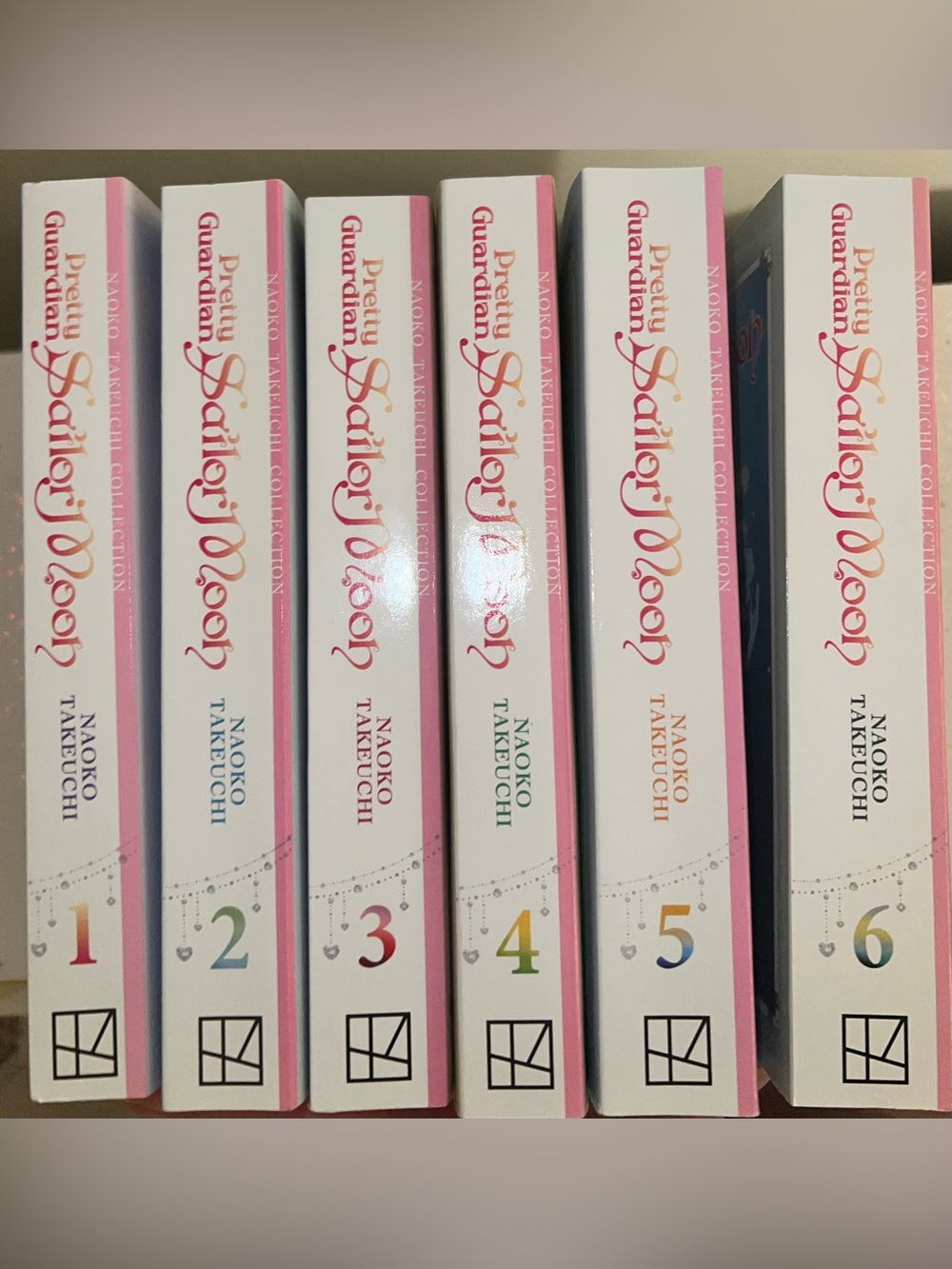 Pretty Guardian Sailor Moon Naoko Takeuchi Collection Manga Volumes 1-6 + Boxes!